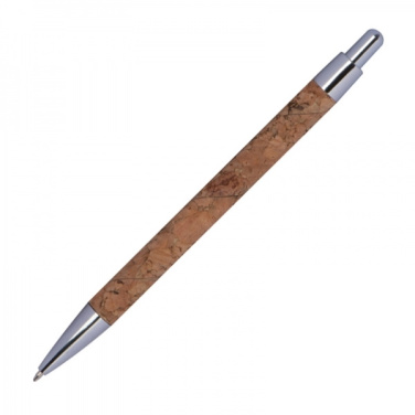 Logo trade advertising products image of: Cork pen KINGSWOOD