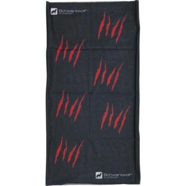 Logo trade promotional gift photo of: Multifunction bandana BANDANA Schwarzwolf