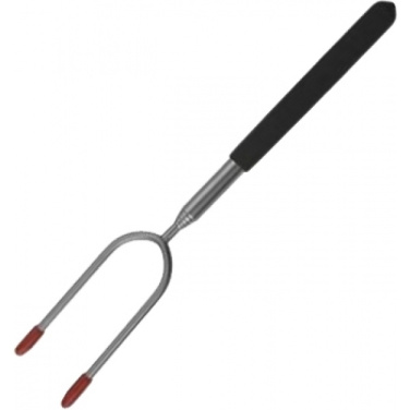 Logo trade promotional gift photo of: BBQ forks LIPNO Schwarzwolf