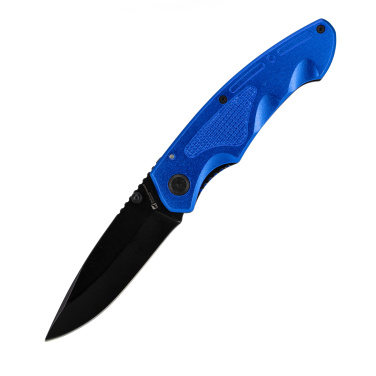 Logo trade business gifts image of: Pocket knife MATRIX Schwarzwolf