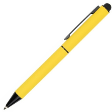 Logo trade advertising products image of: Metal ballpoint pen, touch pen, soft touch CELEBRATION Pierre Cardin
