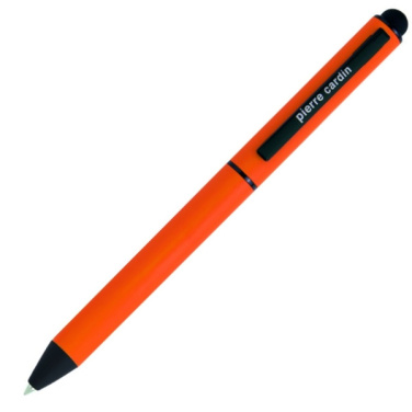 Logo trade promotional items image of: Metal ballpoint pen, touch pen, soft touch CELEBRATION Pierre Cardin