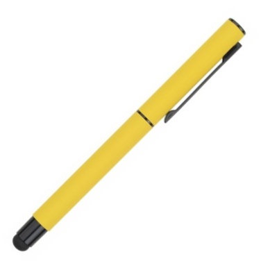 Logotrade promotional item image of: Roller touch pen, soft touch CELEBRATION Pierre Cardin