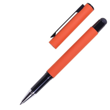 Logotrade promotional merchandise photo of: Roller touch pen, soft touch CELEBRATION Pierre Cardin