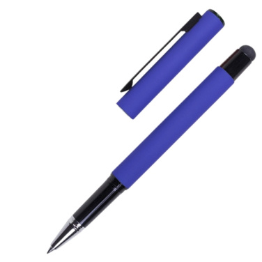 Logo trade business gift photo of: Roller touch pen, soft touch CELEBRATION Pierre Cardin