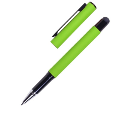 Logo trade business gift photo of: Roller touch pen, soft touch CELEBRATION Pierre Cardin