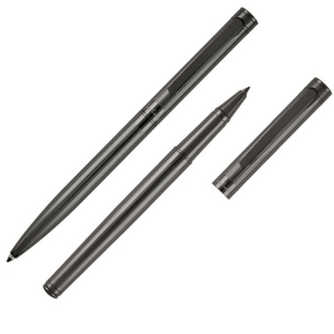 Logo trade promotional giveaways image of: Writing set ballpoint pen & roller RENEE Pierre Cardin