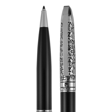 Logo trade promotional merchandise image of: Metal ballpoint pen JACQUES Pierre Cardin