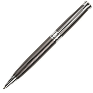 Logo trade promotional gifts picture of: Metal set of ballpoint pen and roller ROI