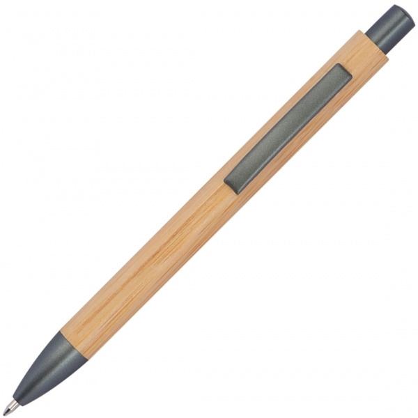 Logotrade promotional item picture of: Bamboo ballpen BERINGEN
