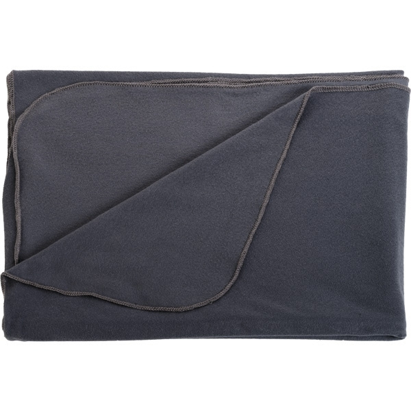 Logo trade corporate gift photo of: Blanket BRISA Schwarzwolf