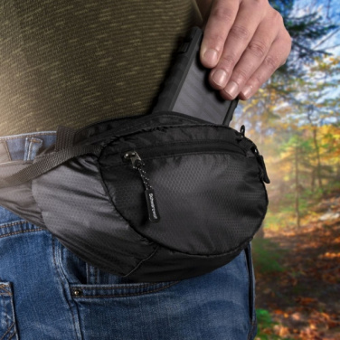 Logo trade promotional products image of: Waist bag MOBILA Schwarzwolf
