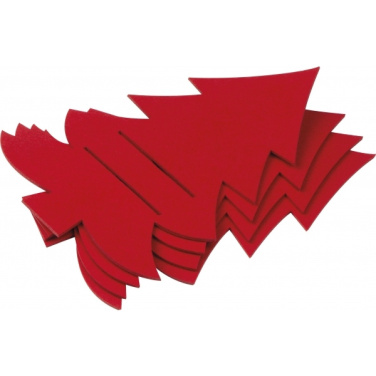 Logotrade promotional gift picture of: Cutlery pad in Christmas tree shape DUFFEL