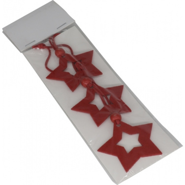 Logo trade promotional merchandise photo of: Star pendant set ESSEN