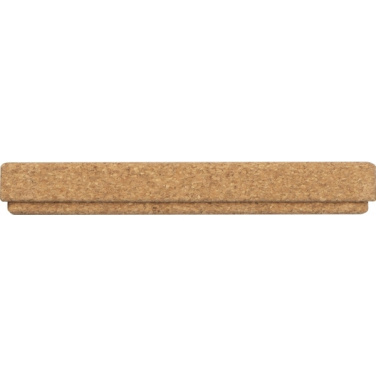 Logotrade promotional merchandise picture of: Twist-ballpen metal and cork LILLEHAMMER