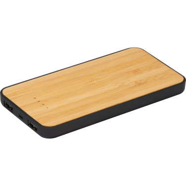 Logotrade advertising products photo of: Wireless charger and powerbank 8000 mAh MILAN