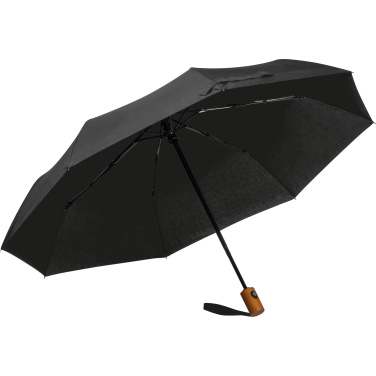 Logo trade advertising products image of: RPET umbrella IPSWICH