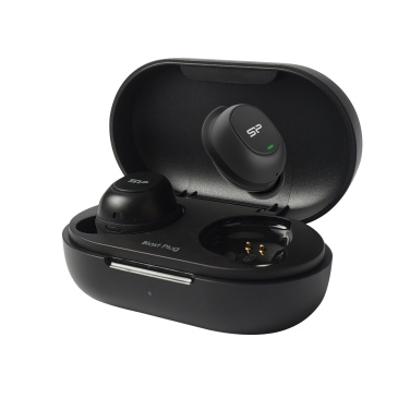 Logo trade promotional merchandise photo of: WIRLESS HEADPHONES BP80 SILICON POWER