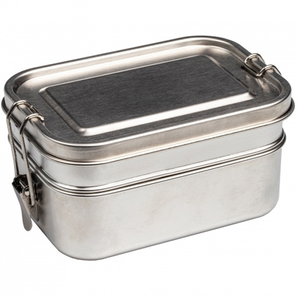 Logo trade promotional products picture of: 2-level lunch box PORTO ALEGRE