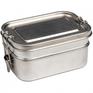 Logo trade promotional merchandise photo of: 2-level lunch box PORTO ALEGRE