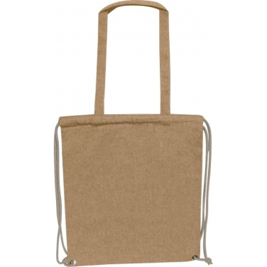 Logo trade promotional products picture of: Recycled cotton bag ADDISON