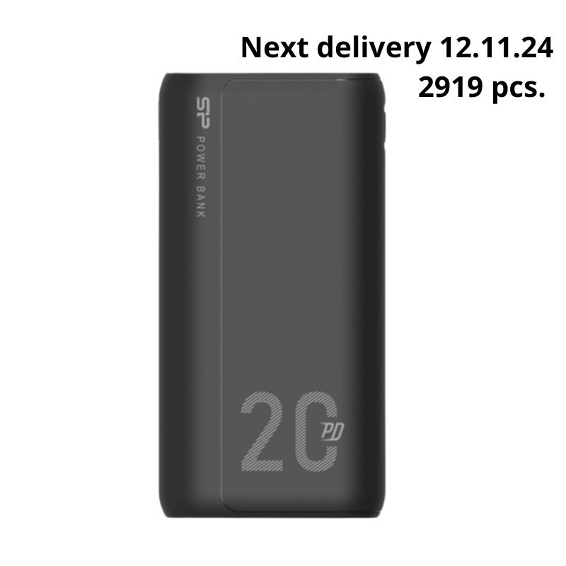 Logo trade promotional items image of: Power bank Silicon Power QS15 20000 mAh