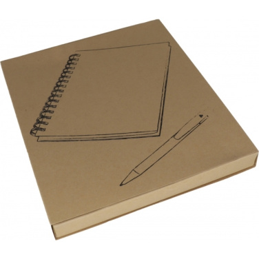 Logo trade promotional products image of: A5 notebook PISA