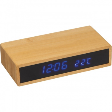Logo trade corporate gifts picture of: Desk clock TRONDHEIM
