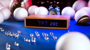 Logotrade promotional product image of: Desk clock TRONDHEIM