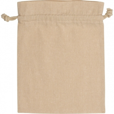 Logo trade promotional merchandise picture of: Recycled cotton bag PASADENA