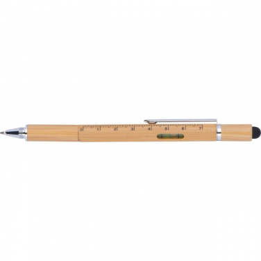 Logotrade promotional product image of: 6in1 multifunctional pen COIMBRA