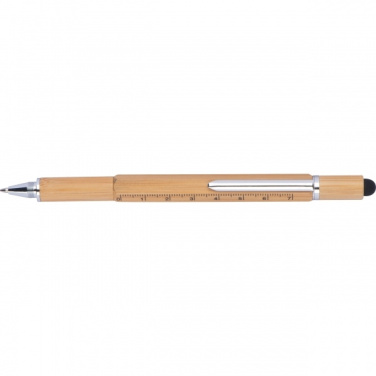 Logo trade promotional items picture of: 6in1 multifunctional pen COIMBRA