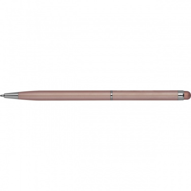 Logo trade promotional gifts image of: Ball pen with touch function CATANIA