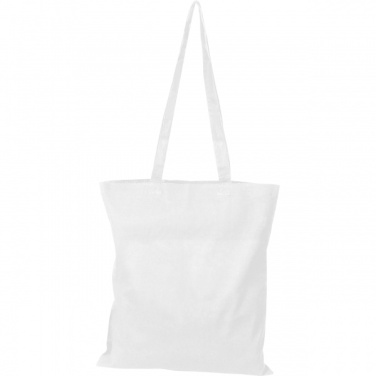 Logo trade promotional products image of: Cotton bag with long handles COPENHAGEN