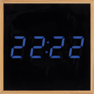 Logo trade business gift photo of: Desk clock CHARLESTON