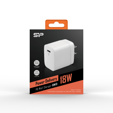 Logo trade promotional gifts picture of: SILICON POWER BOOST CHARGER (US EU) QM10