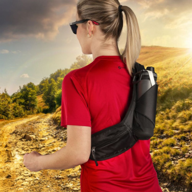 Logotrade business gift image of: Sport belt bag MAFADI Schwarzwolf
