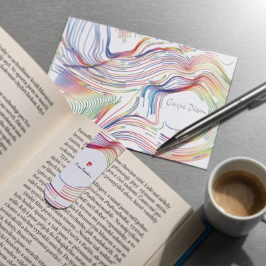 Logo trade promotional item photo of: Set of magnetic bookmark and postcard LIBRO