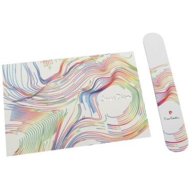 Logotrade promotional giveaway image of: Set of magnetic bookmark and postcard LIBRO