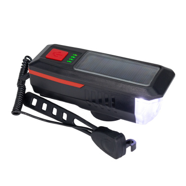 Logotrade advertising product image of: Solar bike light with horn, MC-5