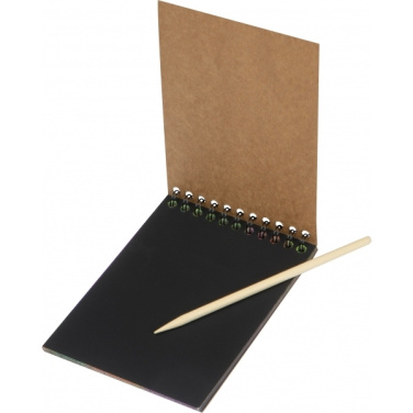Logo trade promotional merchandise photo of: Scratching block INNSBRUCK