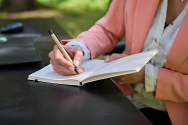 Logo trade promotional products picture of: A5 notebook IZMIR