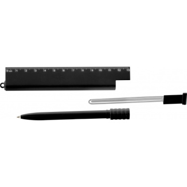 Logo trade corporate gifts image of: Multifunctional Ruler MANILA