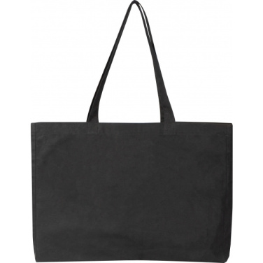 Logo trade advertising products image of: Organic cotton bag BARI