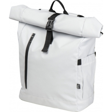 Logo trade promotional gifts image of: RPET backpack OKLAHOMA CITY