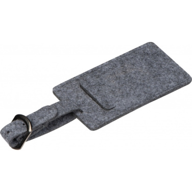 Logo trade corporate gifts picture of: Felt Suitcase Tag PORTLAND