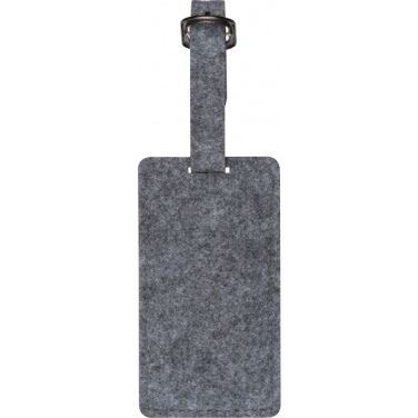 Logo trade corporate gifts image of: Felt Suitcase Tag PORTLAND