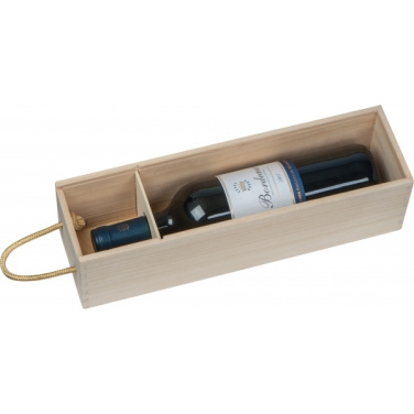 Logo trade advertising products picture of: Wine box DAVENPORT