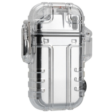 Logo trade business gift photo of: Electrical lighter CALBUCO Schwarzwolf