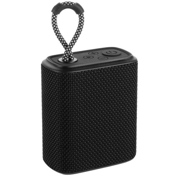 Logo trade corporate gifts picture of: Waterproof bluetooth speaker HARDEOL Schwarzwolf